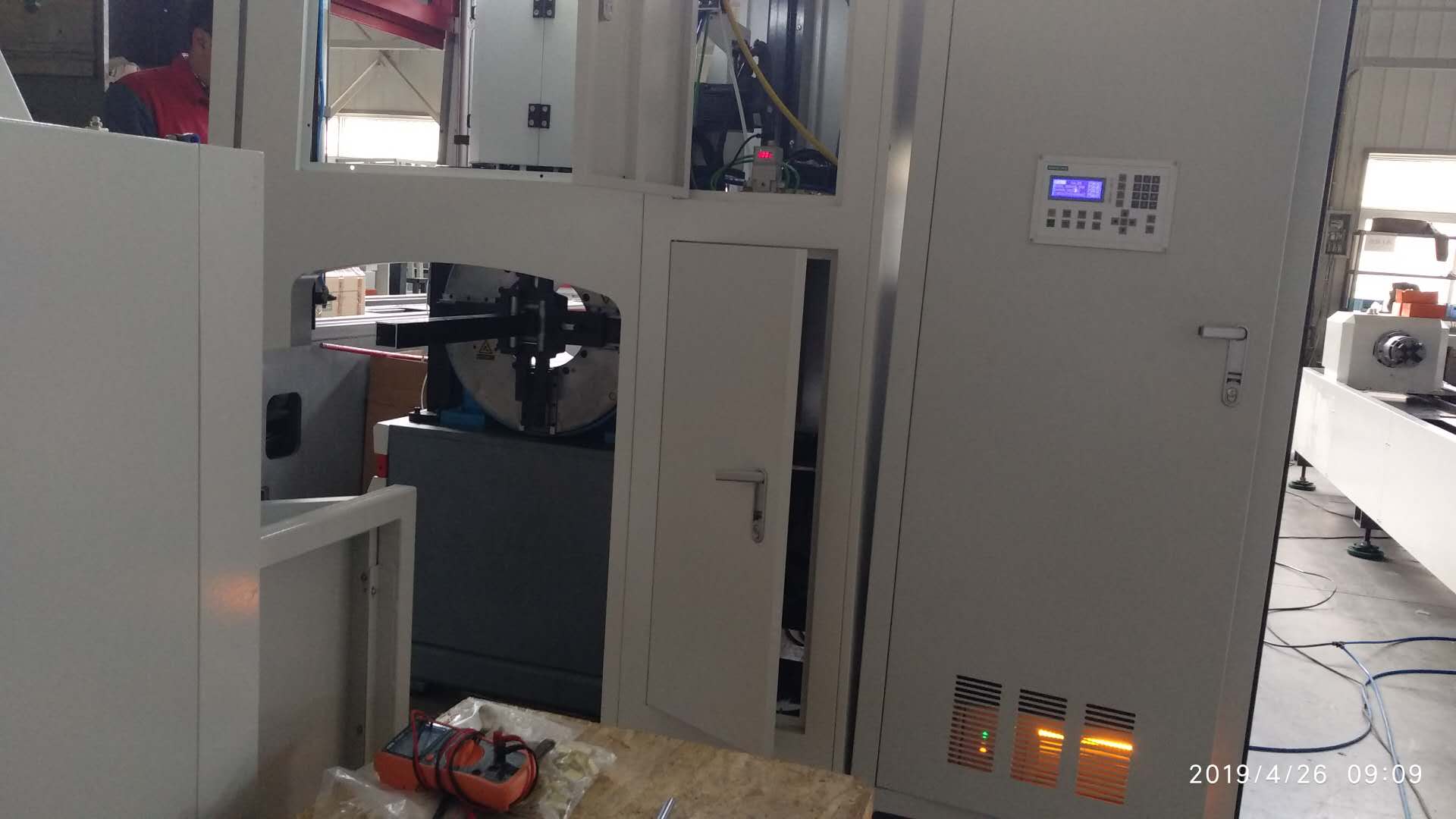 激光切管卡盤(pán)應(yīng)用現(xiàn)場(chǎng)